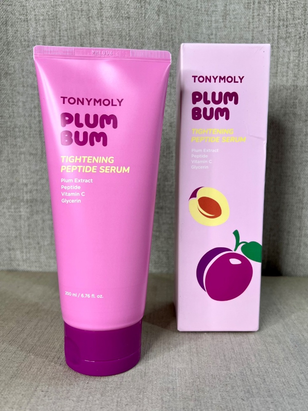 ❤️ TONYMOLY Plum Bum Tightening Peptide Body Serum - Picture 7 of 11